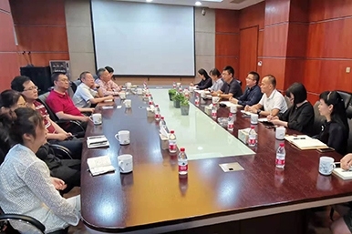 中國輕工工藝品進出口商會會長一行蒞臨我司調(diào)研