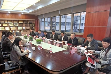 嘉興市經(jīng)開區(qū)、黑龍江省黑河市領導一行考察我司
